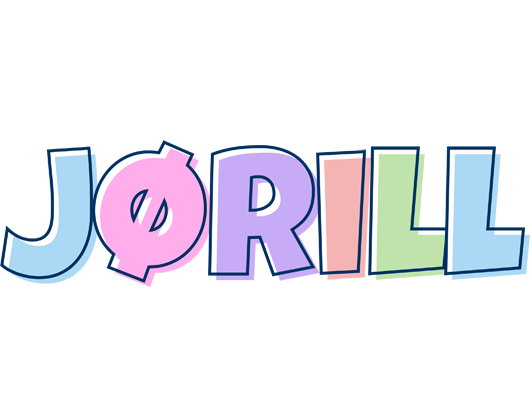 Jørill pastel logo