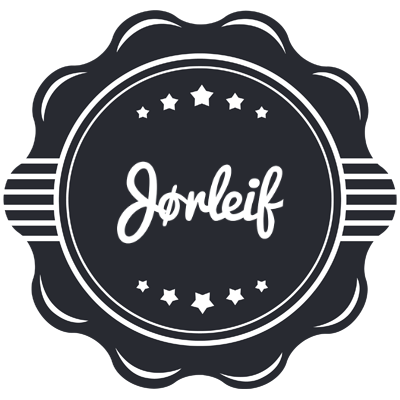 Jørleif badge logo