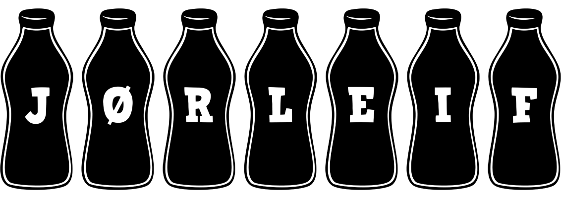 Jørleif bottle logo