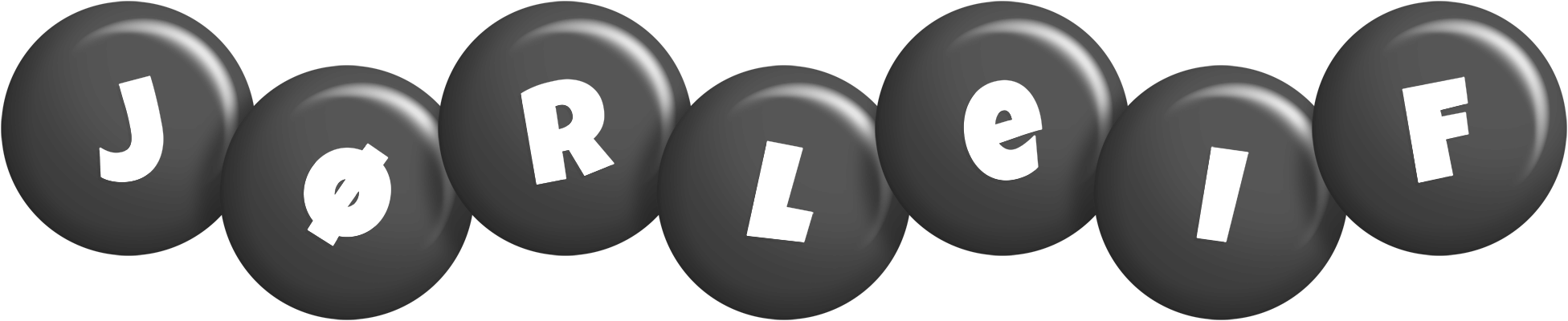 Jørleif candy-black logo