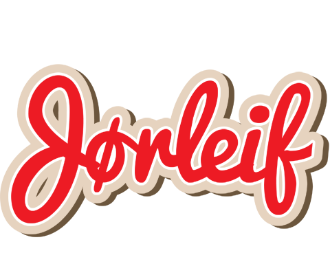 Jørleif chocolate logo