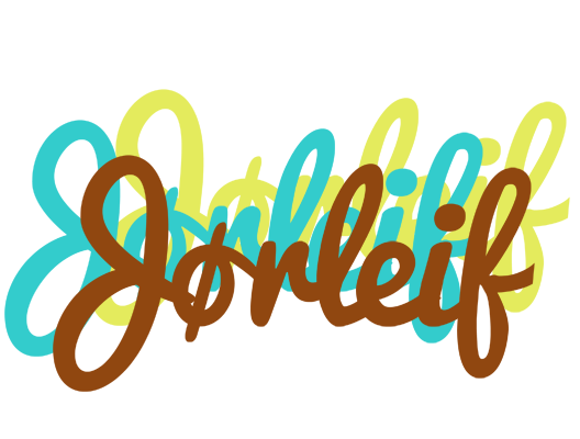 Jørleif cupcake logo