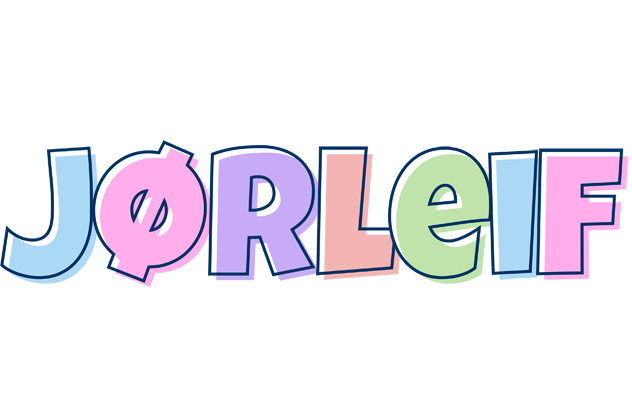 Jørleif pastel logo