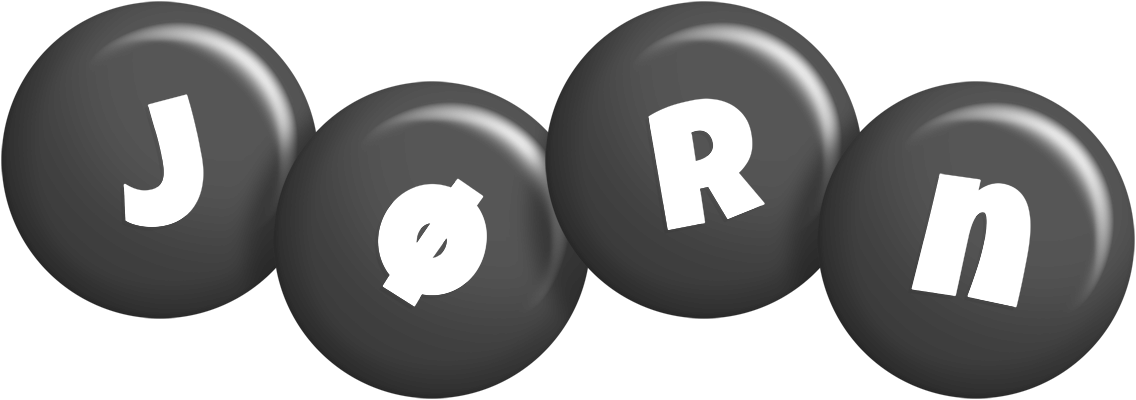 Jørn candy-black logo