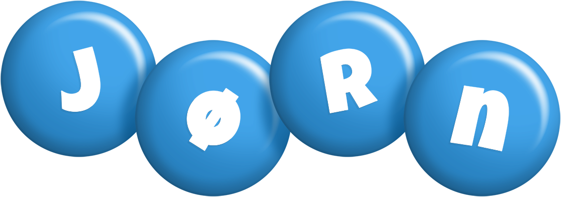 Jørn candy-blue logo
