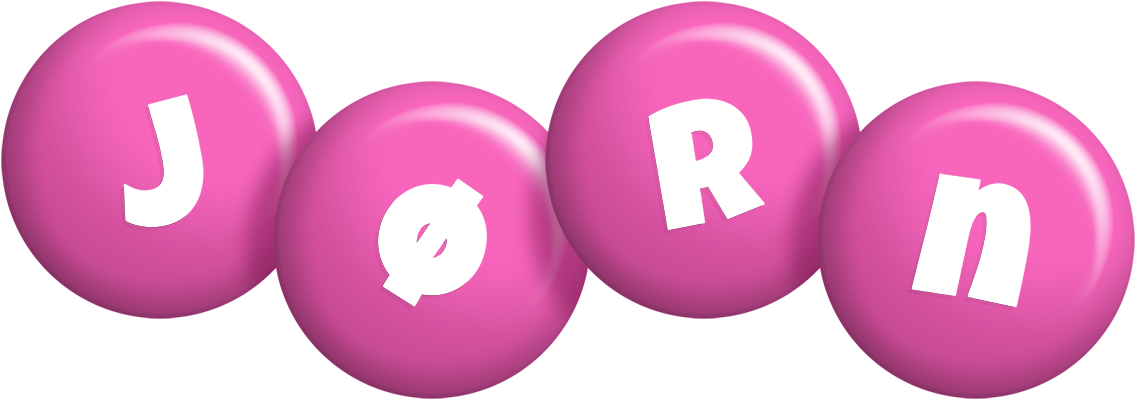 Jørn candy-pink logo