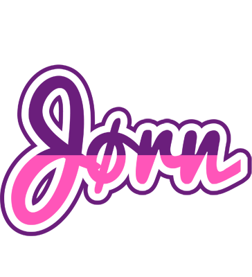 Jørn cheerful logo