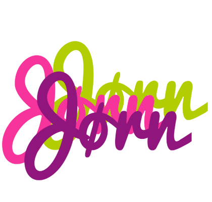 Jørn flowers logo