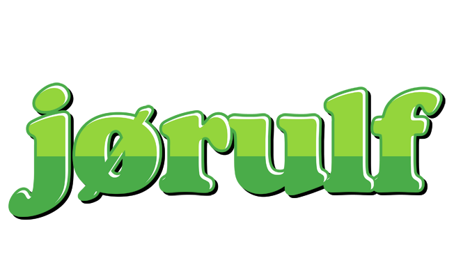 Jørulf apple logo