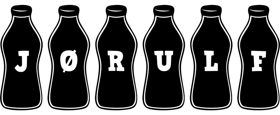 Jørulf bottle logo