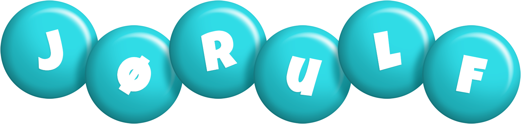Jørulf candy-azur logo