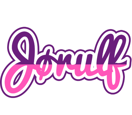 Jørulf cheerful logo