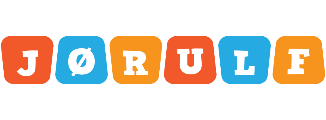 Jørulf comics logo
