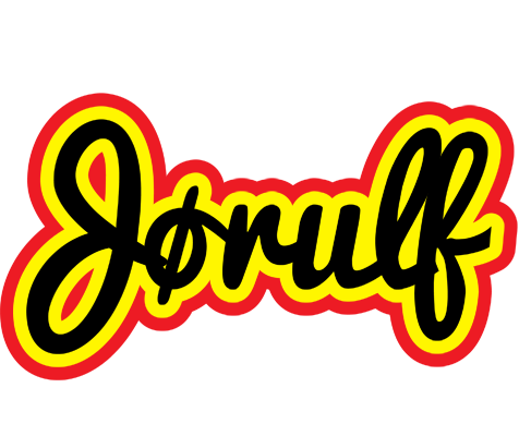 Jørulf flaming logo