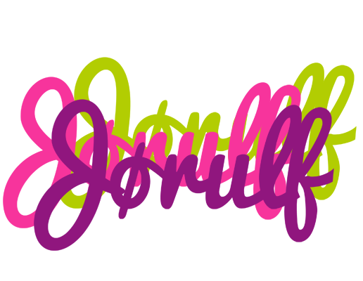 Jørulf flowers logo