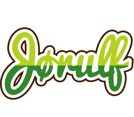 Jørulf golfing logo