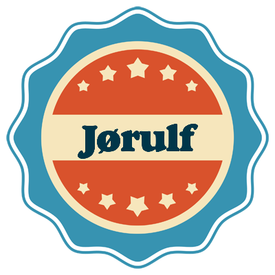 Jørulf labels logo