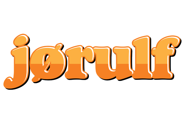 Jørulf orange logo