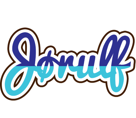 Jørulf raining logo