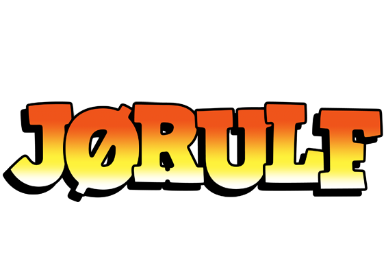 Jørulf sunset logo