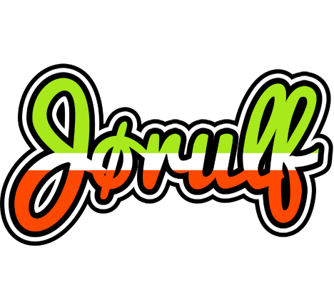 Jørulf superfun logo