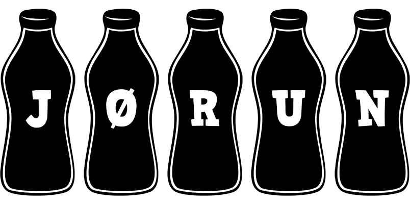 Jørun bottle logo