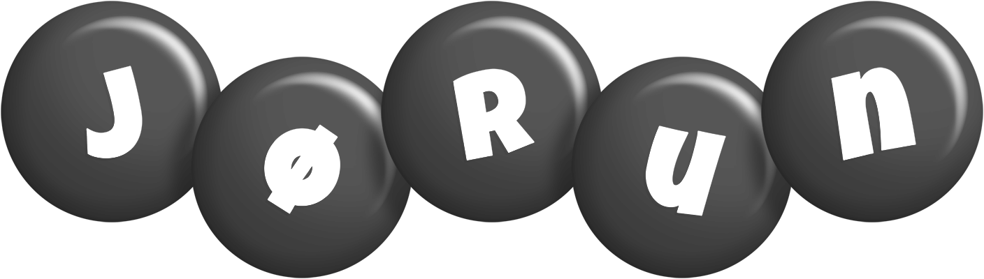 Jørun candy-black logo