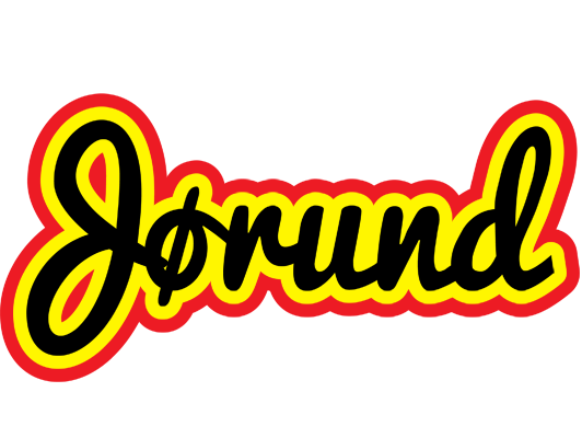 Jørund flaming logo