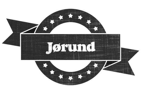 Jørund grunge logo