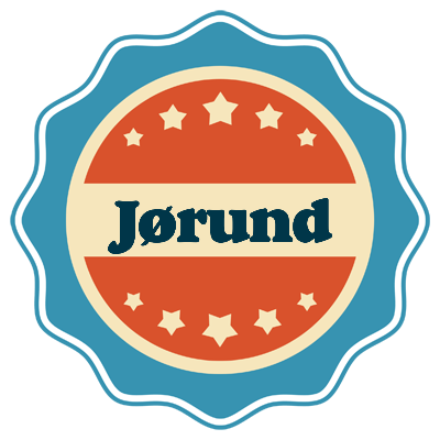 Jørund labels logo