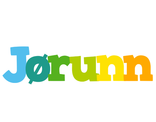 Jørunn rainbows logo