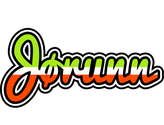 Jørunn superfun logo