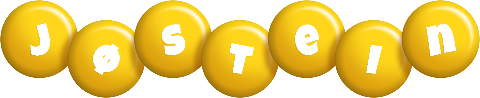 Jøstein candy-yellow logo
