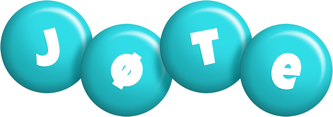 Jøte candy-azur logo
