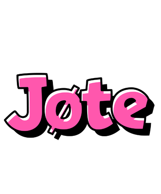 Jøte girlish logo