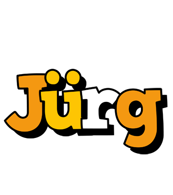 Jürg cartoon logo