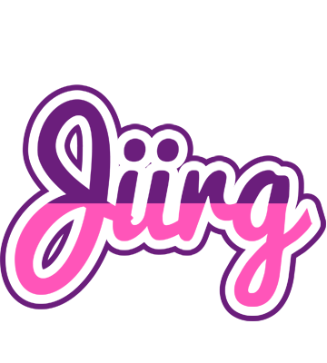 Jürg cheerful logo