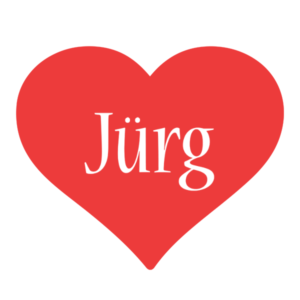 Jürg love logo
