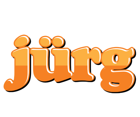 Jürg orange logo