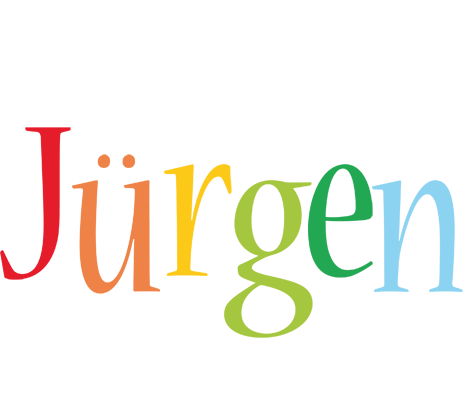 Jürgen birthday logo