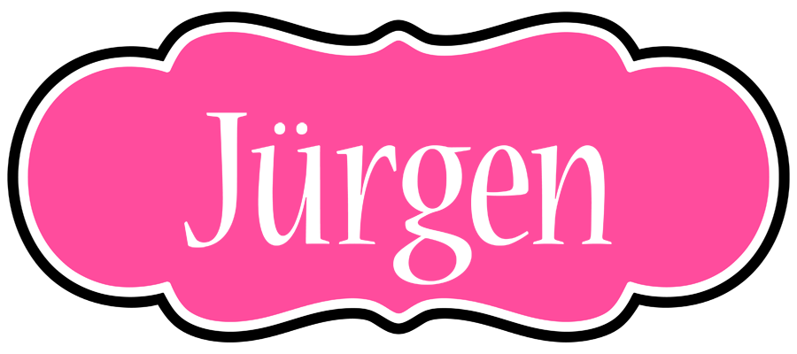 Jürgen invitation logo