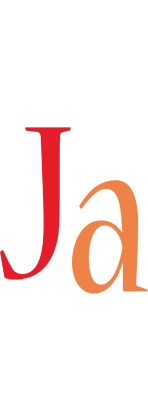 Ja birthday logo