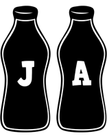 Ja bottle logo