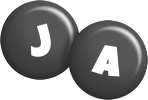 Ja candy-black logo