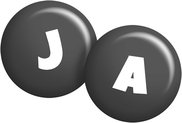 Ja candy-black logo