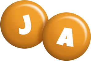 Ja candy-orange logo