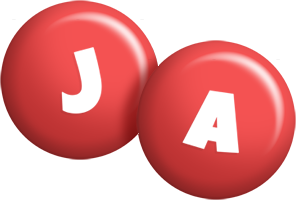 Ja candy-red logo