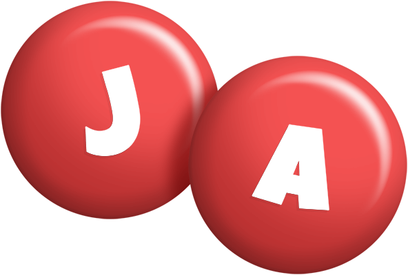 Ja candy-red logo