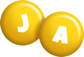 Ja candy-yellow logo