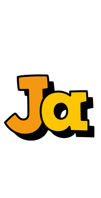 Ja cartoon logo
